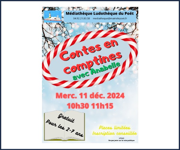 Le Poët. Contes en Comptines