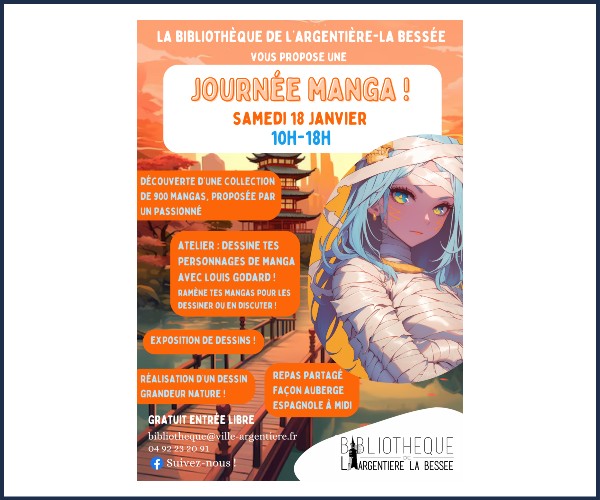 L'Argentière la Bessée. Journée Manga