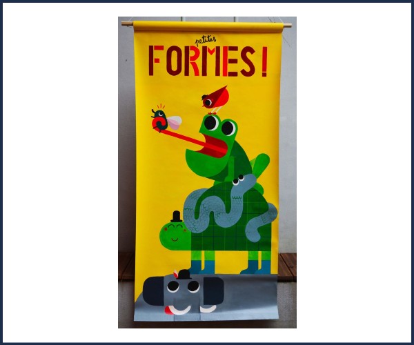 Tallard. L’expo des tout petits Petites formes par l’Imagier Vagabond