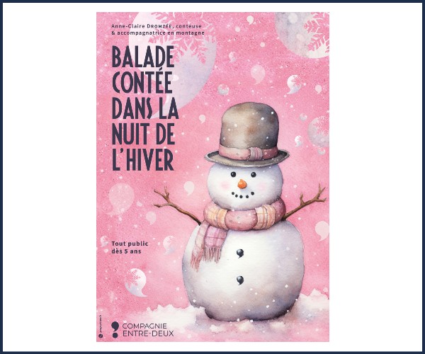 Tallard. Balade contée, Dans la nuit de l'hiver cie Entre Deux