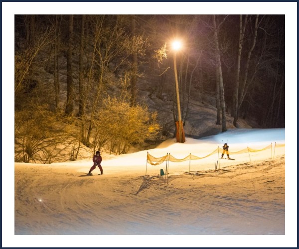 La Salle les Alpes. Ski de Nuit