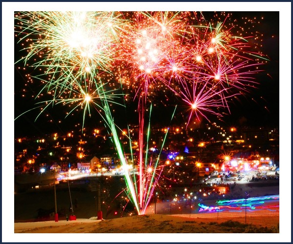 Montgenèvre. Snow party et Feu d'artifice du 31