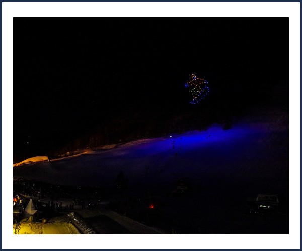 Montgenèvre. New Year Light Show et 90 ans de l'ESF
