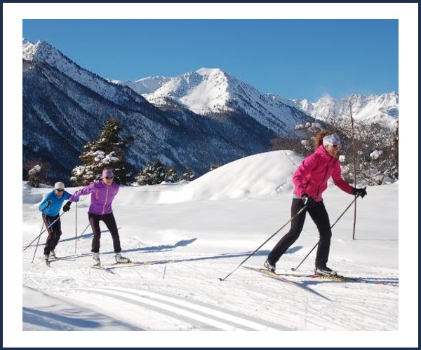 L'intégrale Névache en ski Nordique, Haute Vallée