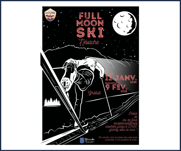 Névache. Full Moon Ski