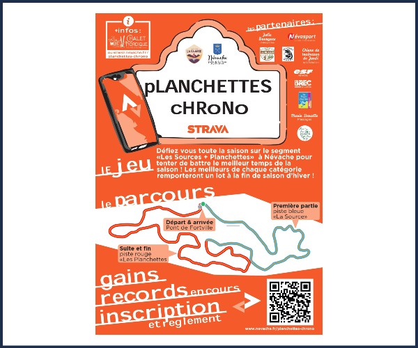 Névache. Défi Chrono sur les Planchettes