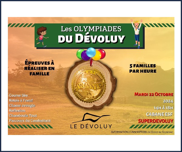 Le Dévoluy. Les Olympiades des Familles, Superdévoluy