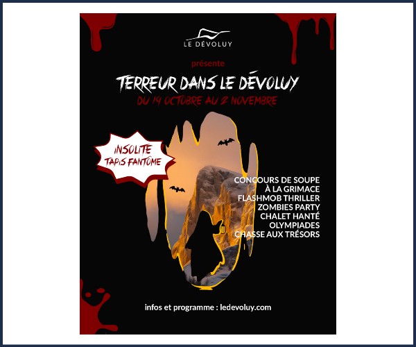 Le Dévoluy. Concours de grimaces sur photo instantanée, La Joue du Loup