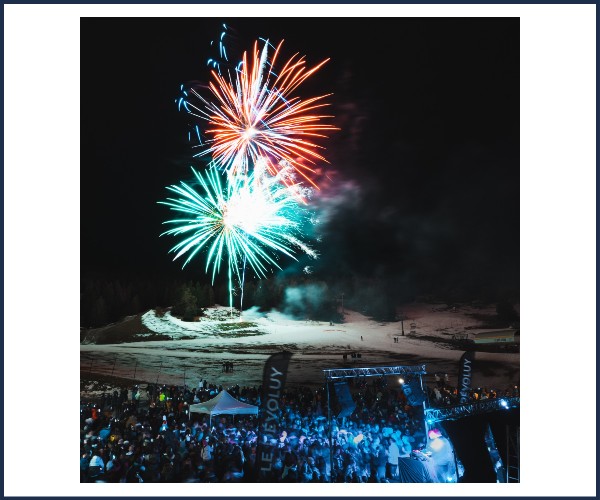 Le Dévoluy. Descente aux Lampions et Flambeaux suivie d'un feu d'Artifice, Superdévoluy