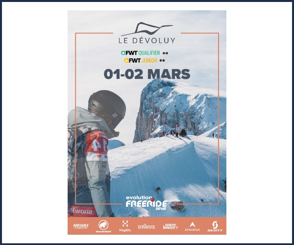Le Dévoluy. Evolution 2 Freeride Series, Qualifier** and Junior**