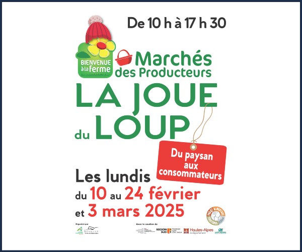 Le Dévoluy. Marché des Producteurs de Pays La Joue du Loup