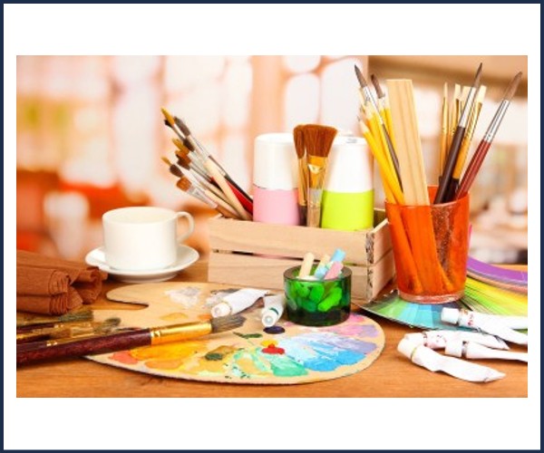 Le Dévoluy. Atelier des lutins peinture La Joue du Loup