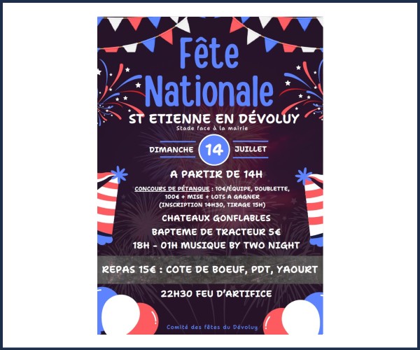Fête de Saint Étienne en Dévoluy