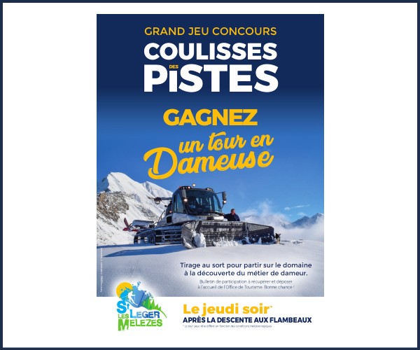 Saint Léger les Mélèzes. Coulisses des pistes
