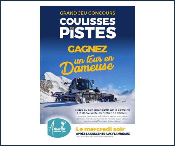 Ancelle. Coulisses des pistes