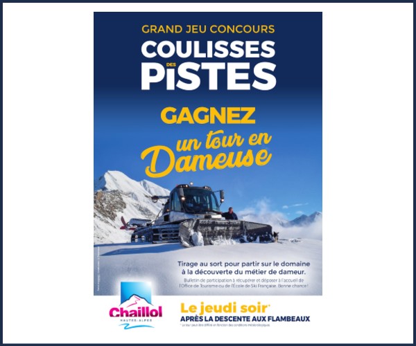 Saint Michel de Chaillol. Coulisses des pistes