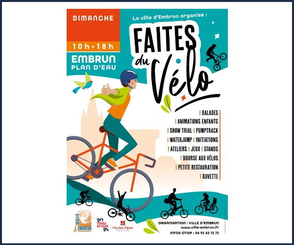 Embrun. 3ème édition Faites du Vélo