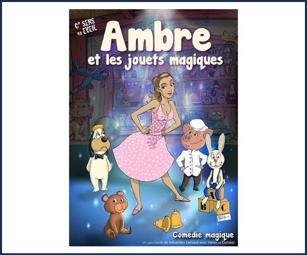 Les Orres. Mini Kids, Spectacle, Ambre et les jouets Magiques