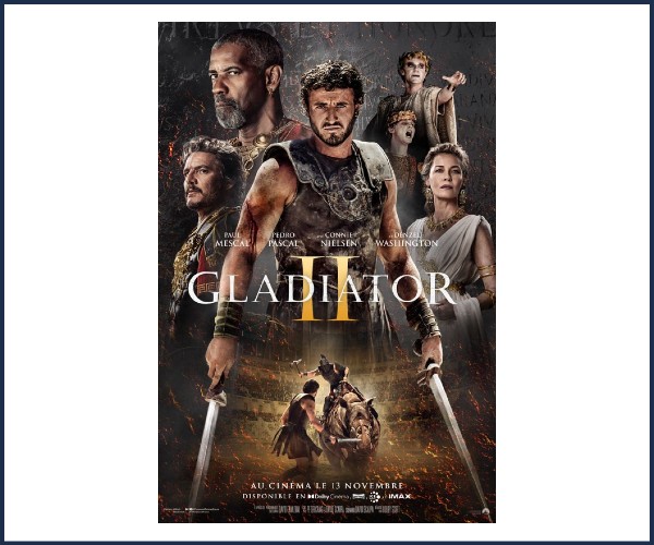 Les Orres. Cinéma, Gladiator II en VO