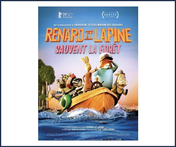 Les Orres. Cinéma spécial Mini Kids, Renard et Lapine sauvent la Forêt