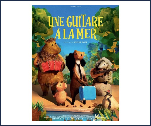 Les Orres. Cinéma spécial Mini Kids, Une Guitare à la Mer