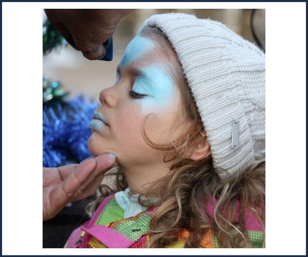 Les Orres. Mini Kids, Séance Maquillage