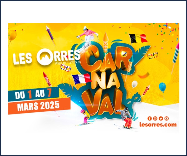 Les Orres. Semaine de Carnaval 2025