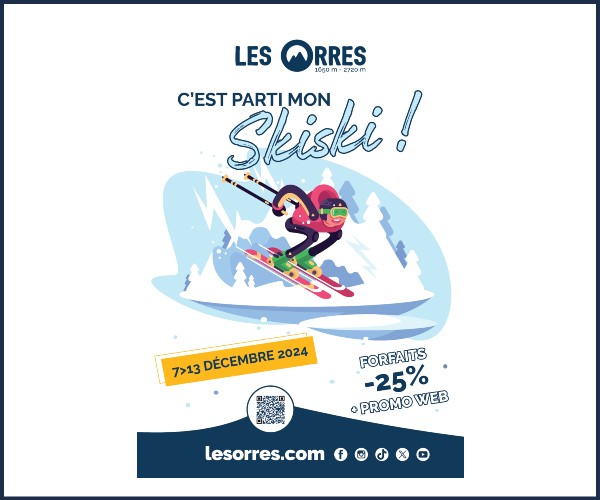 Les Orres. Ouverture hiver, C'est parti mon Skiski !