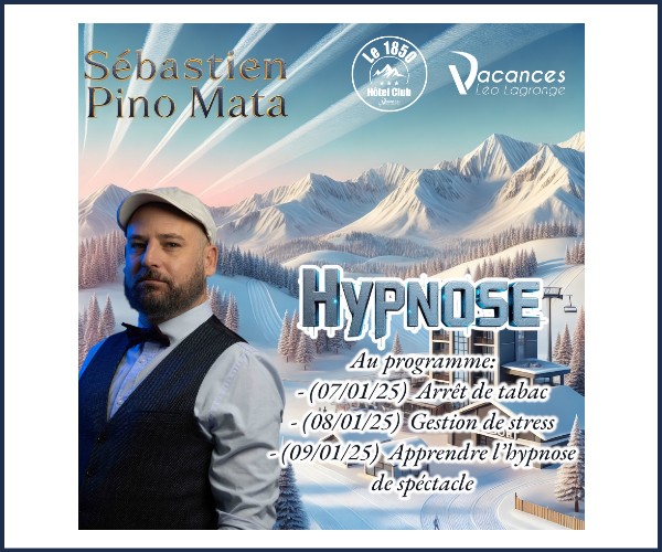 Risoul. Hypnose avec Seb Mata Pino