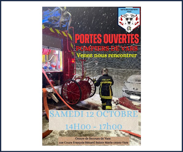 Portes ouvertes Centre de Secours de Vars
