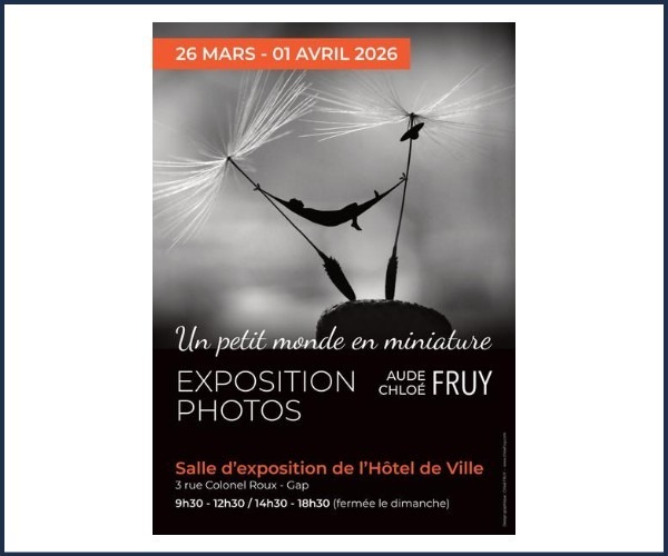 Exposition de photos, Un petit monde en miniature à Gap