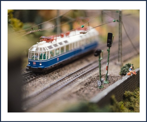 Serres. Vernissage de l'exposition, Une brève histoire du modélisme Ferroviaire