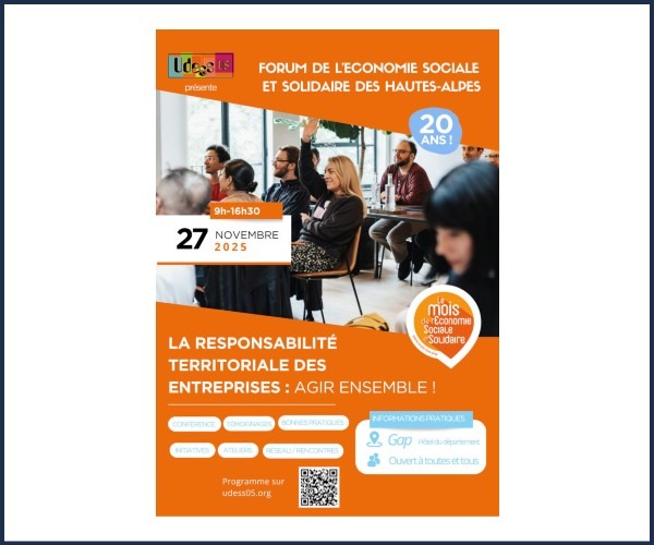 Gap. 20ème forum de l’Économie sociale et solidaire des Hautes Alpes