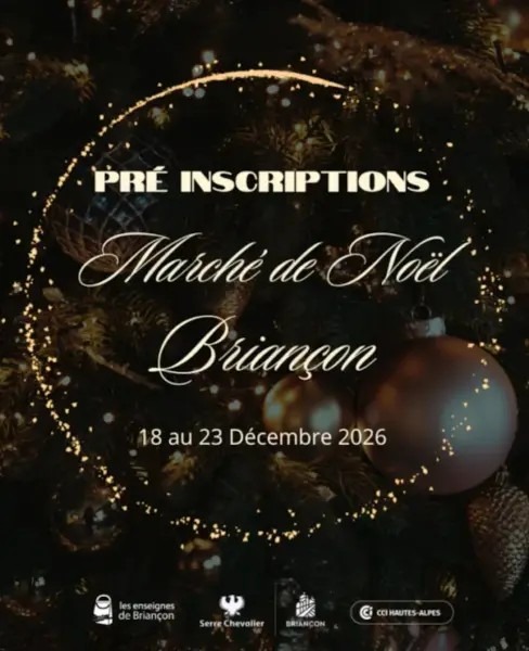 Marché de Noël 2026 à Briançon