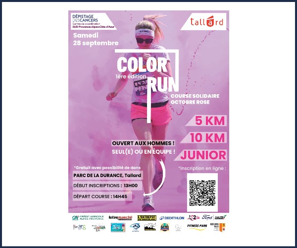 Tallard. Color run solidaire