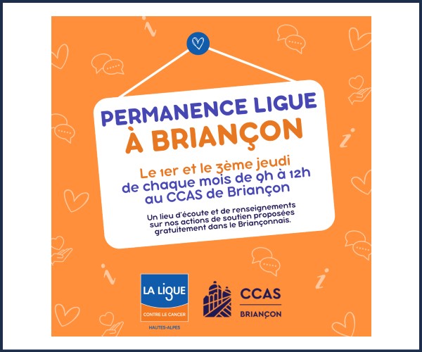 Briançon. Permanence de la Ligue Contre le Cancer