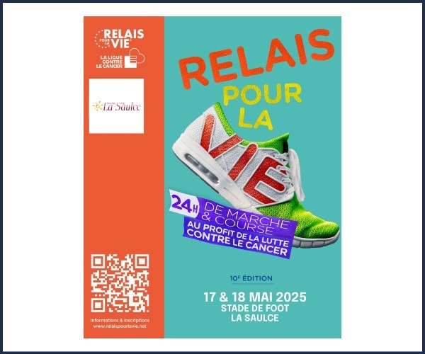 La Saulce. Relais pour la Vie 2025