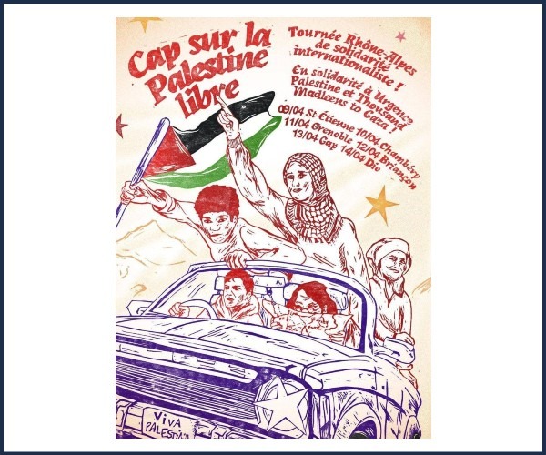 Soirée caritative. Cap sur la Palestine libre ! à Gap