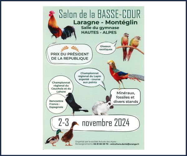 Laragne Montéglin. Salon de la Basse Cour