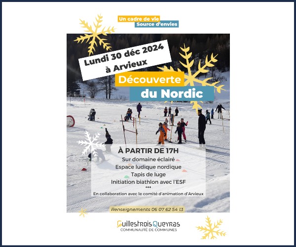Arvieux. Découverte du Nordic