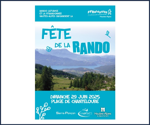 Chorges. Fête Départementale de la Randonnée 2025