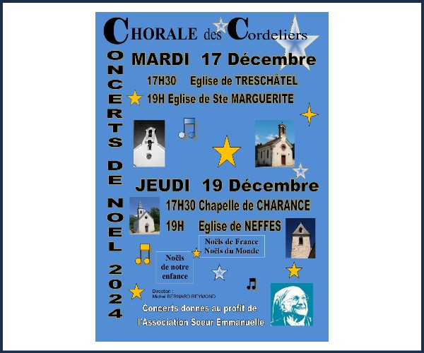 Gap. Concerts de Noël 2024