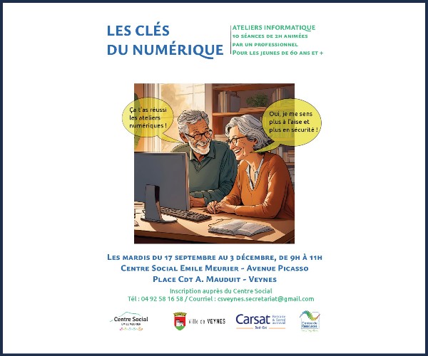 Veynes. Atelier Les clés du Numérique