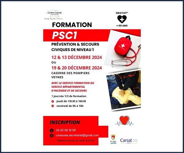 Veynes. Formation PSC1