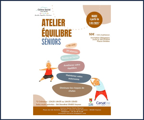 Veynes. Ateliers Equilibre
