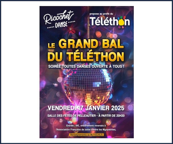 Pelleautier. Le Grand Bal du Téléthon