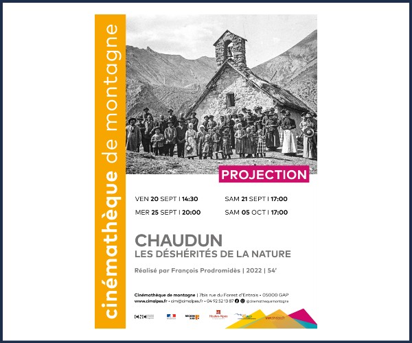 Gap. Projection, Chaudun, les déshérités de la nature