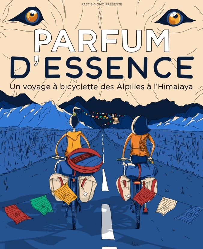 Projection en plein air du film Parfum d'Essence à Gap