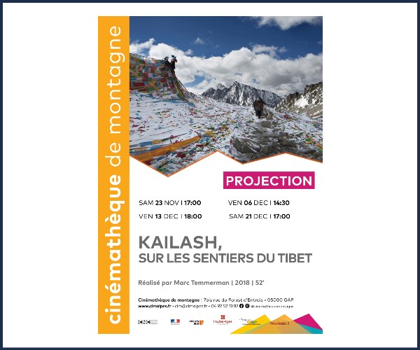 Gap. Projection, Kailash, sur les sentiers du Tibet