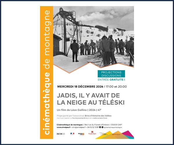 Gap. Projection, Jadis, il y avait de la neige au téléski